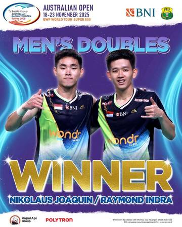 Skuad Merah Putih Panaskan Australian Open 2025